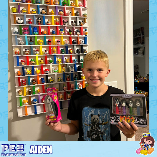 PEZ Featured Fan - Aiden